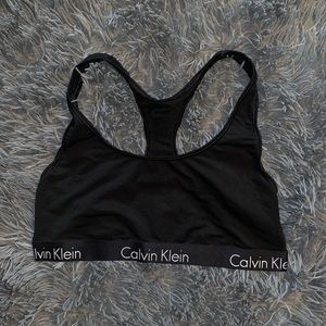 Calvin Klein Sports Bra Black